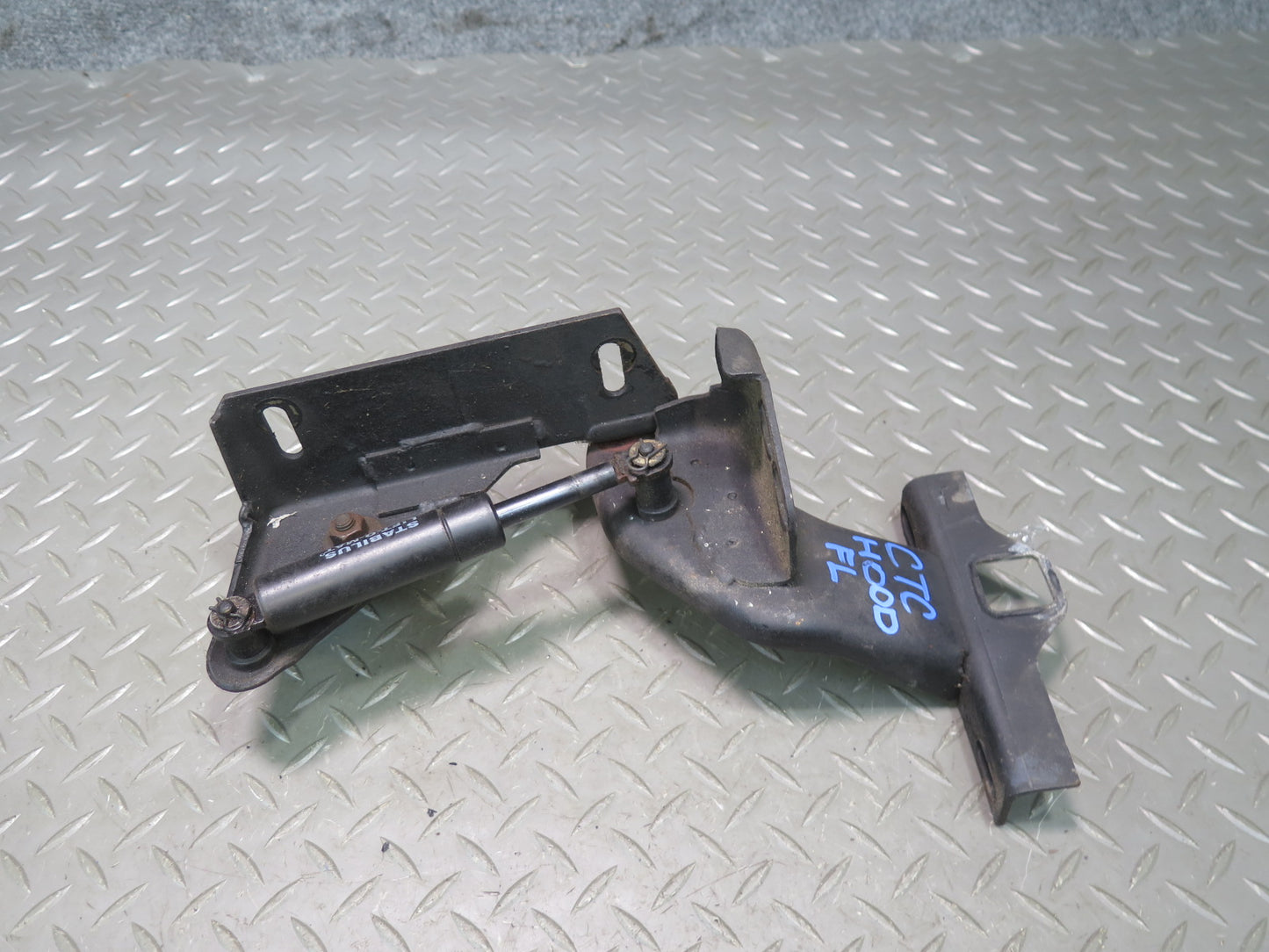 1984 Chevrolet Corvette C4 Left Right Hood Hinge w Shims AND Bolts Set OEM