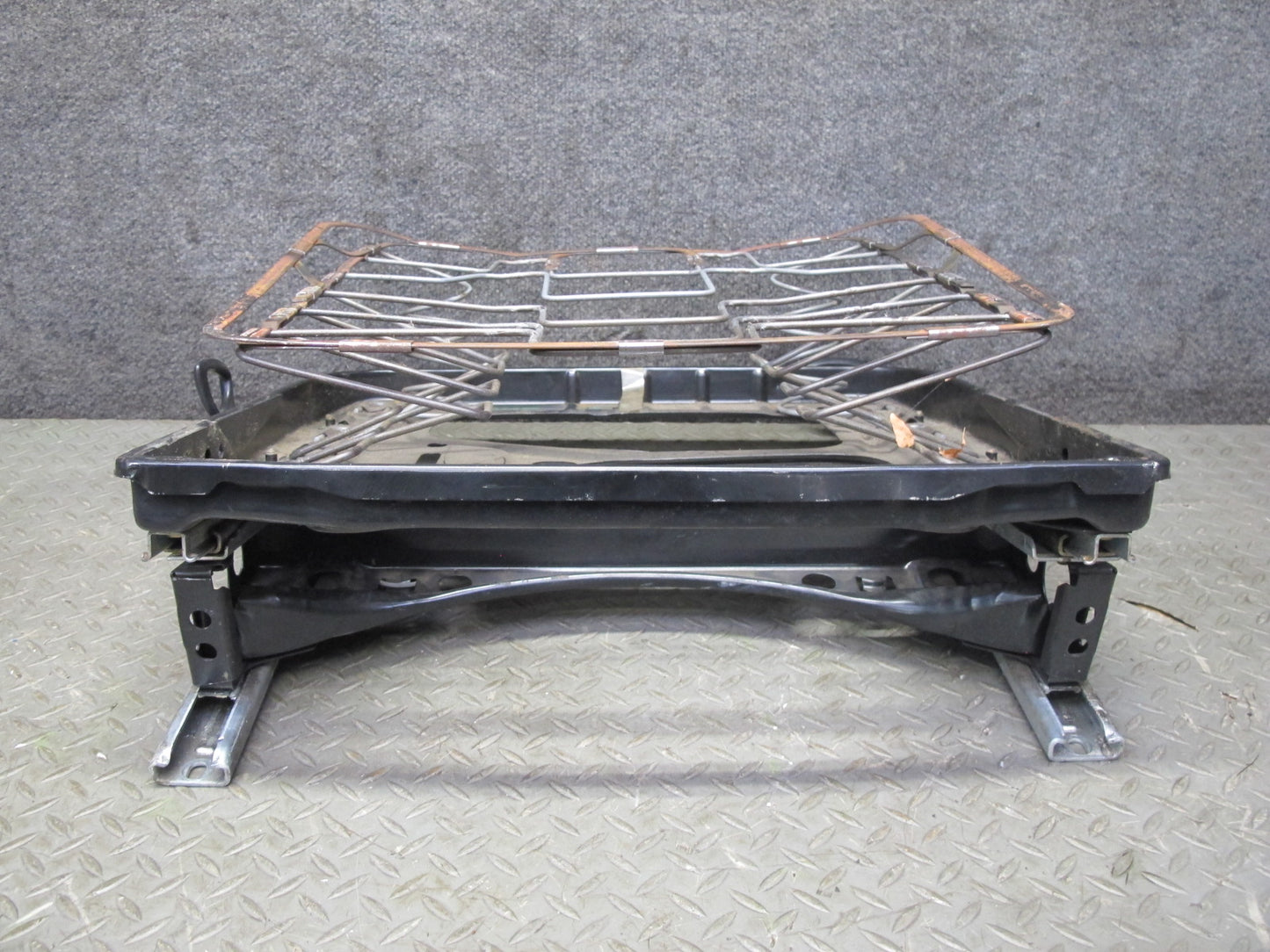 82-85 Mercedes W123 300D Sedan Front Left Driver Seat Frame Track Rail OEM