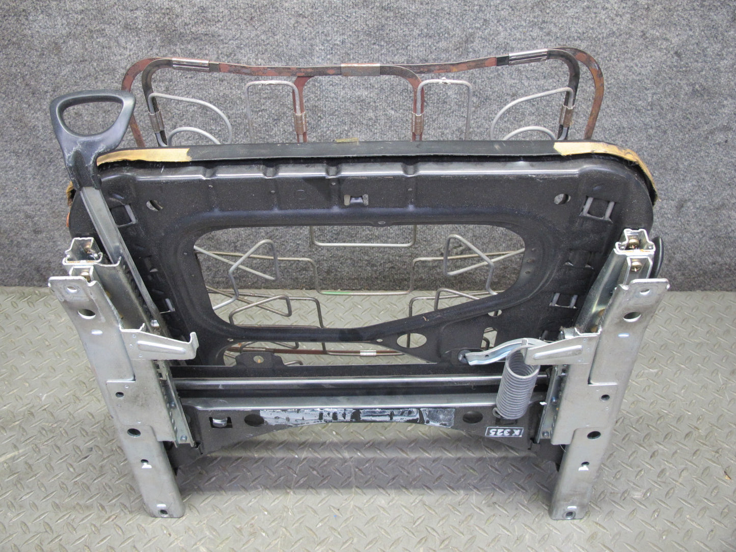 82-85 Mercedes W123 300D Sedan Front Left Driver Seat Frame Track Rail OEM