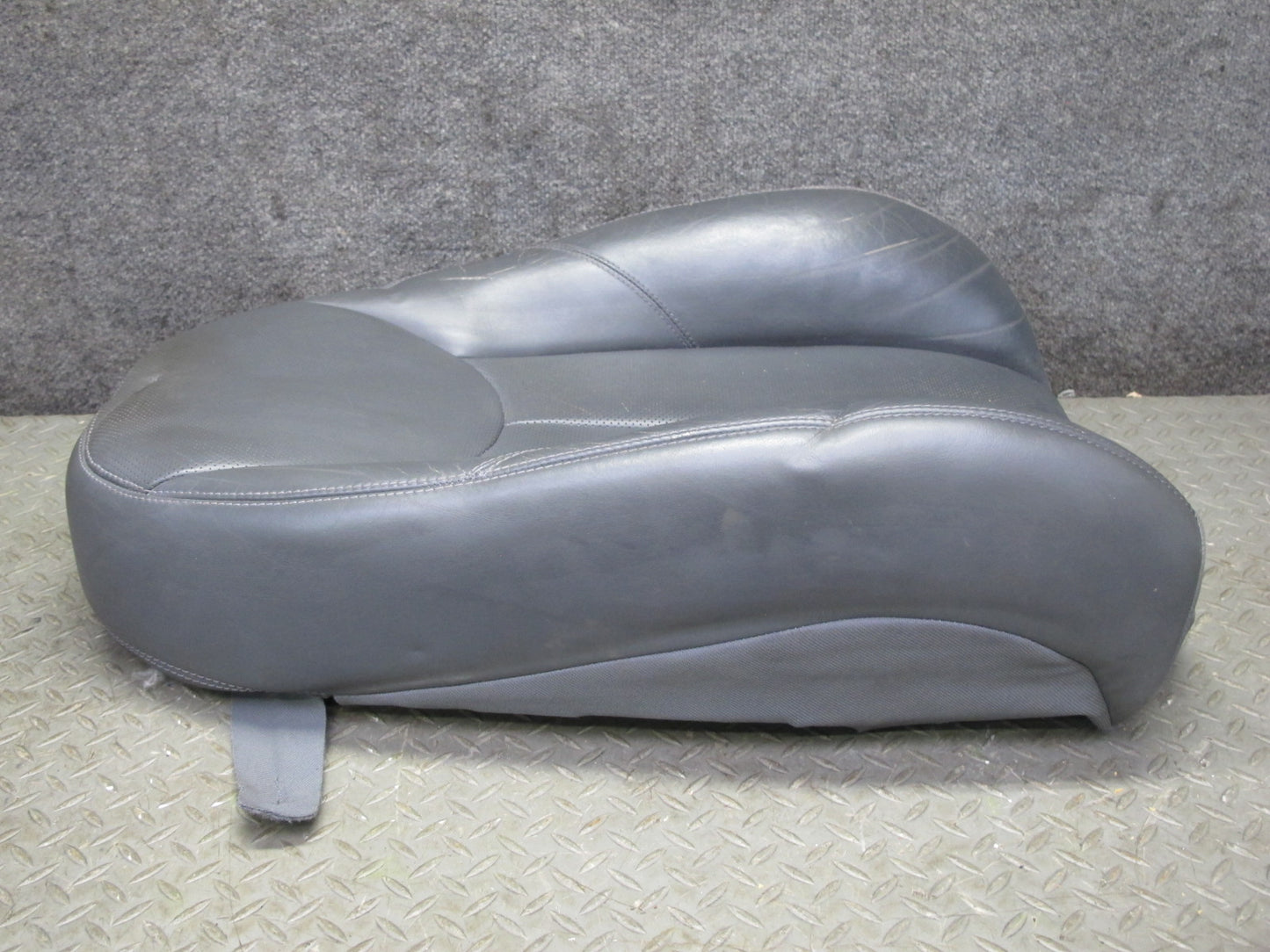 03-08 Mercedes R230 SL600 Front Left Seat Upper Perforated Leather Cushion OEM
