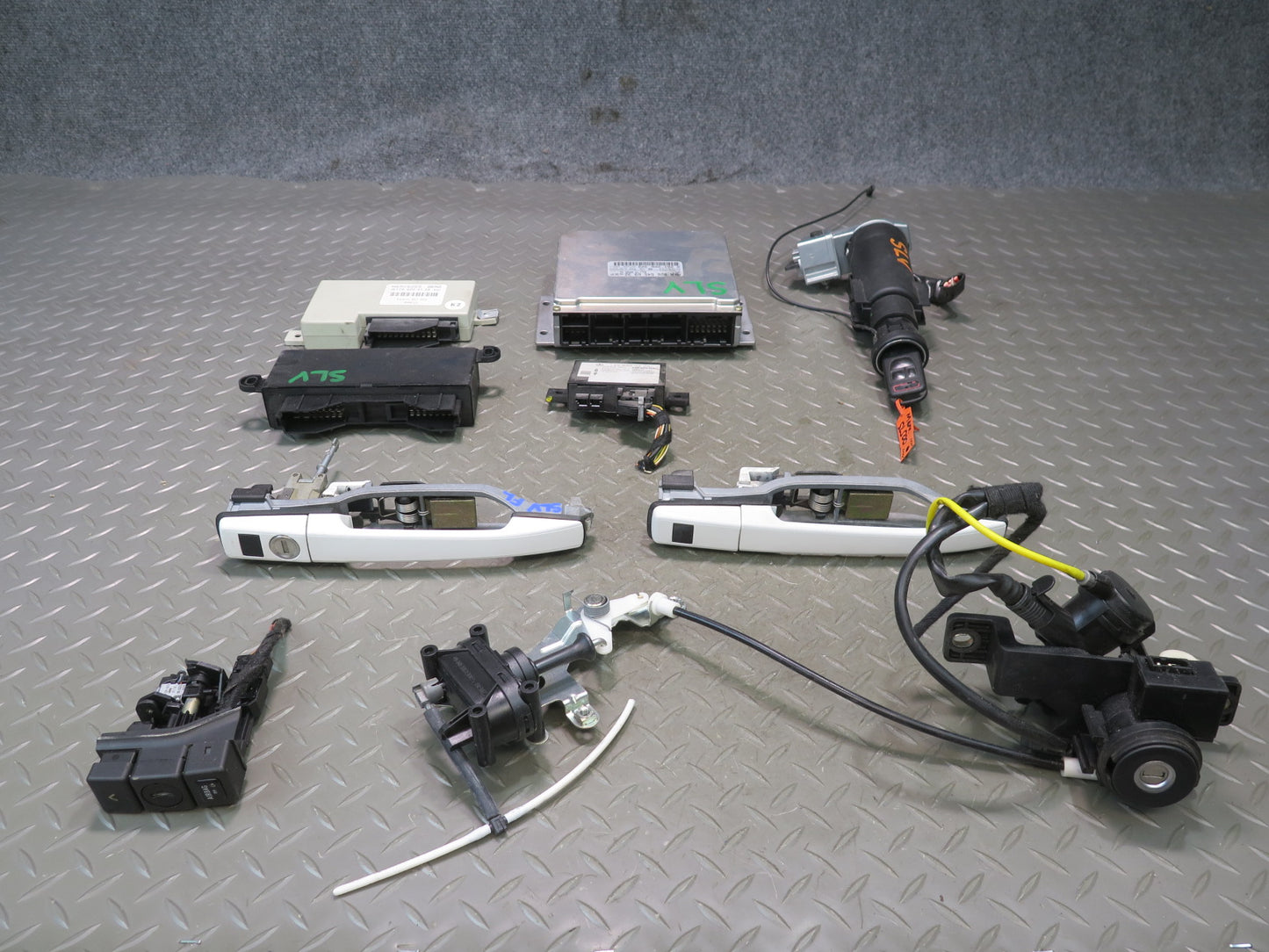 1999 Mercedes R129 SL500 M113 Engine ECU ECM Ignition Immo Lock Door Handle Set