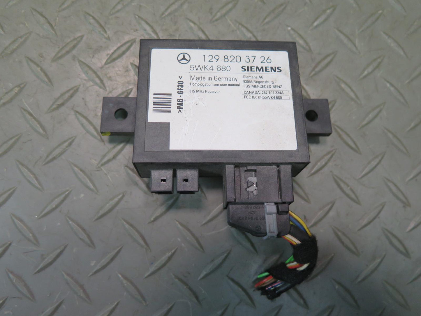 1999 Mercedes R129 SL500 M113 Engine ECU ECM Ignition Immo Lock Door Handle Set