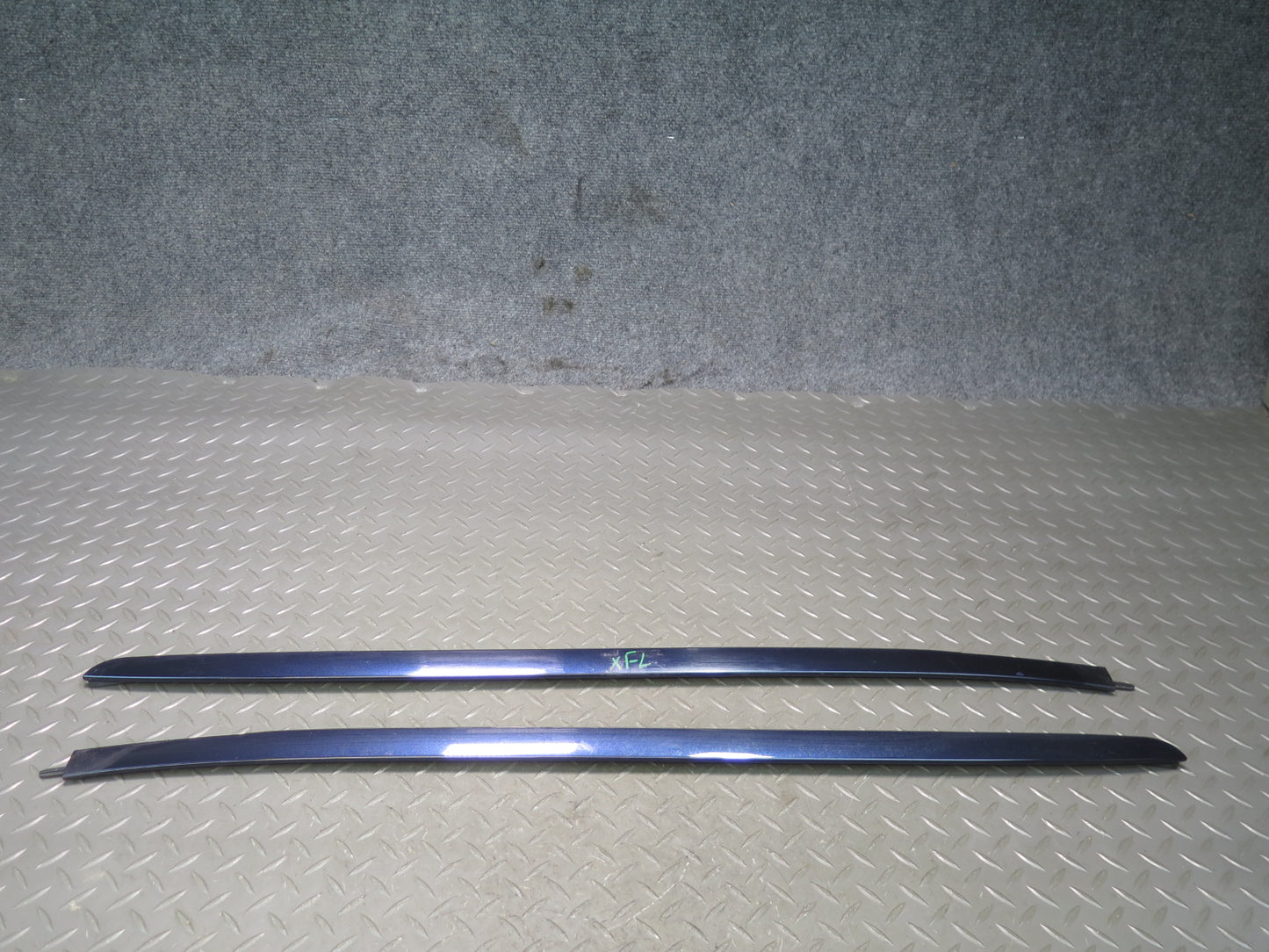 2014-2018 BMW F15 X5 Front Windshield A Pillar Exterior Trim Drip Molding Set