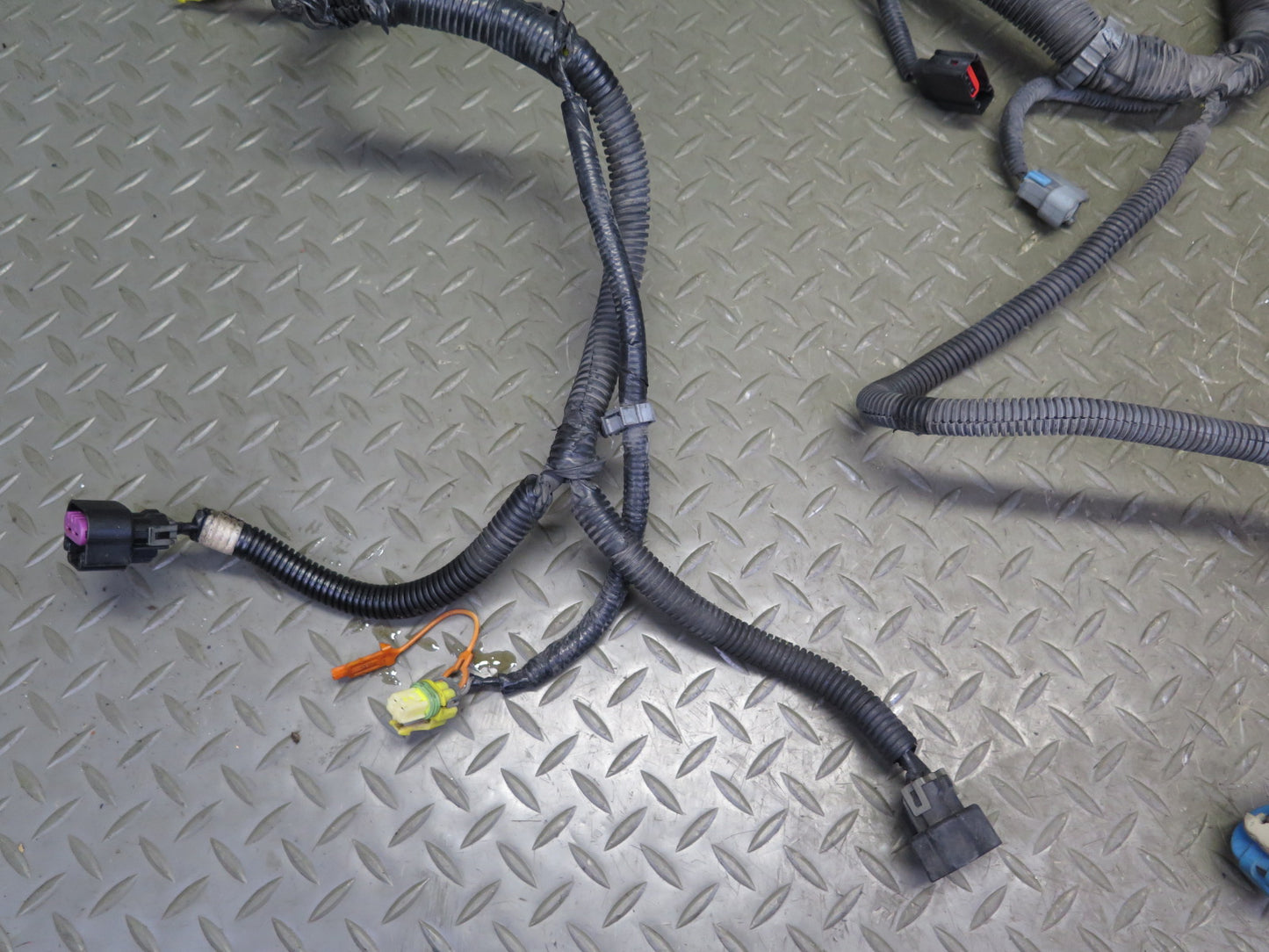 2008-2009 Hummer H2 Front Headlight Lamp Wire Wiring Harness