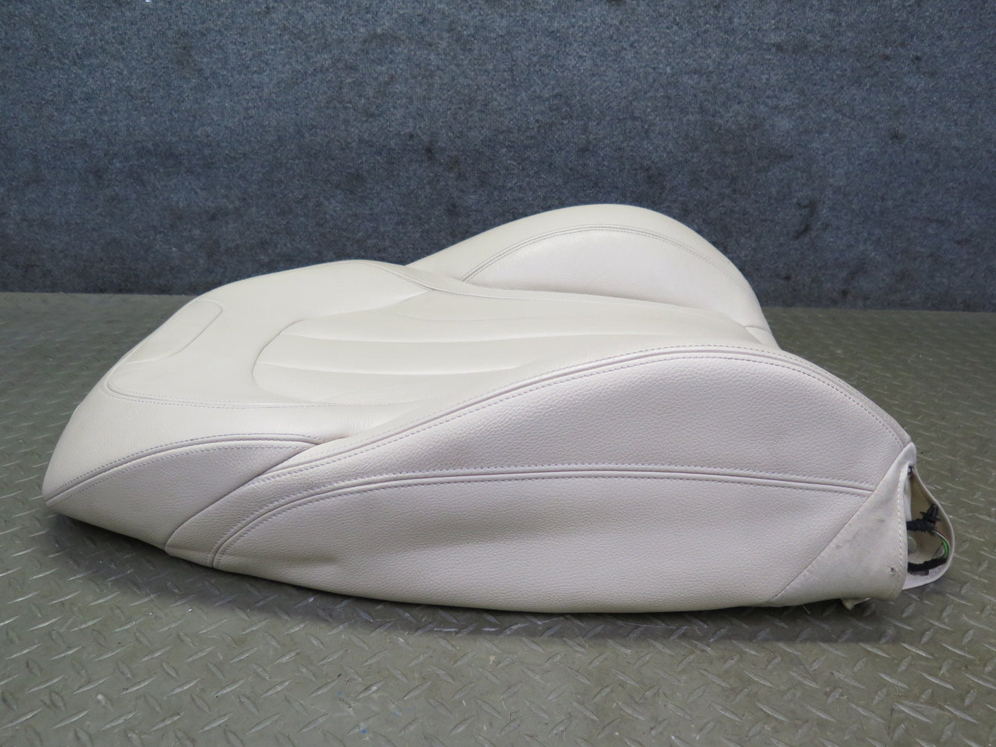 2014-2018 BMW F15 X5 Front Right Seat Upper Backrest Leather Cushion Beige