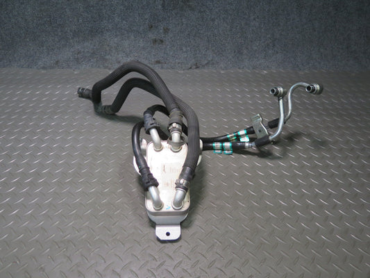 2014-2017 Maserati Ghibli M157 SQ4 Transmission Oil Cooler W/ Line Hose Pipe Set
