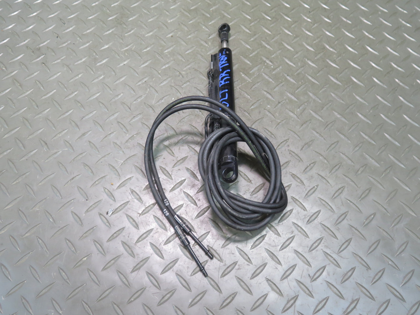 07-12 Mercedes R230 Sl-class Trunk Rear Right Assist Cylinder w Hose OEM
