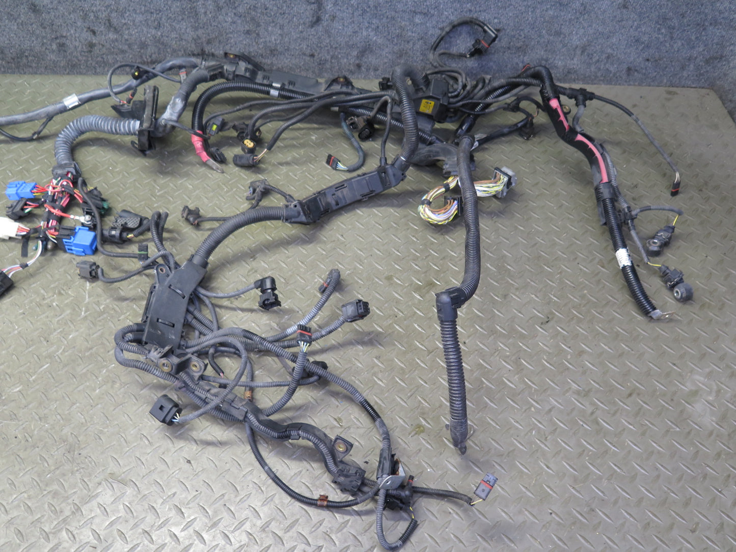 2012 BMW F07 F12 F13 F10 550iX AWD N63 Engine Motor Wire Wiring Harness Set OEM