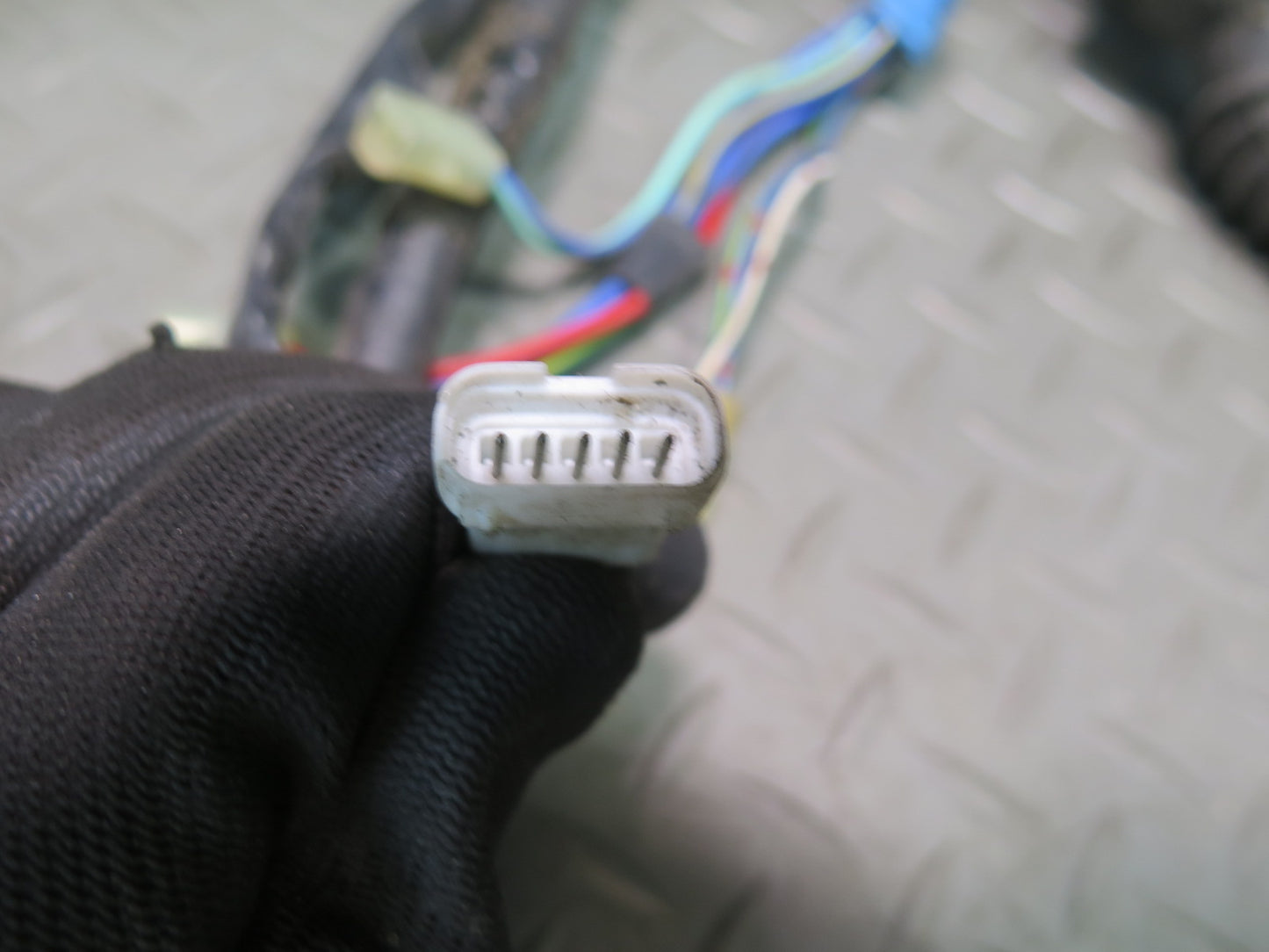 88-89 Toyota Supra MA70L Set of 2 Left & Right Door Wire Wiring Harness OEM