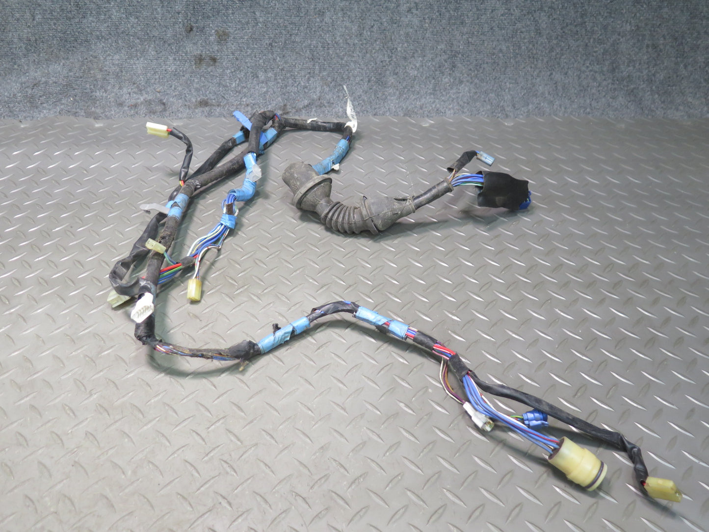 88-89 Toyota Supra MA70L Set of 2 Left & Right Door Wire Wiring Harness OEM