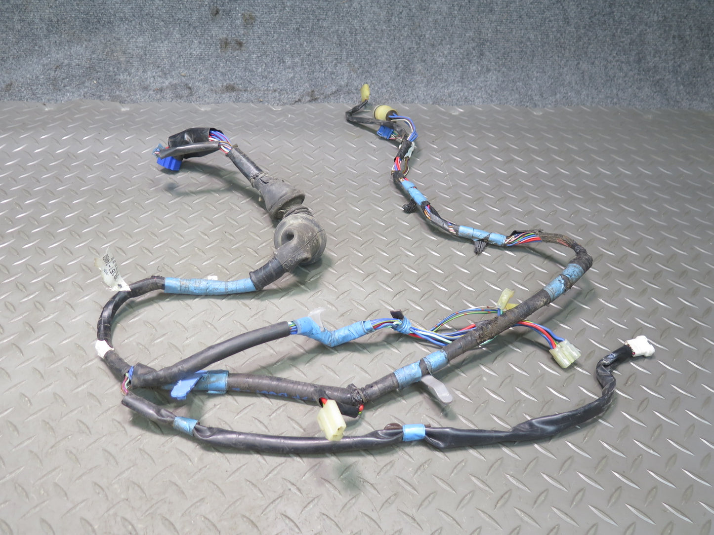 88-89 Toyota Supra MA70L Set of 2 Left & Right Door Wire Wiring Harness OEM