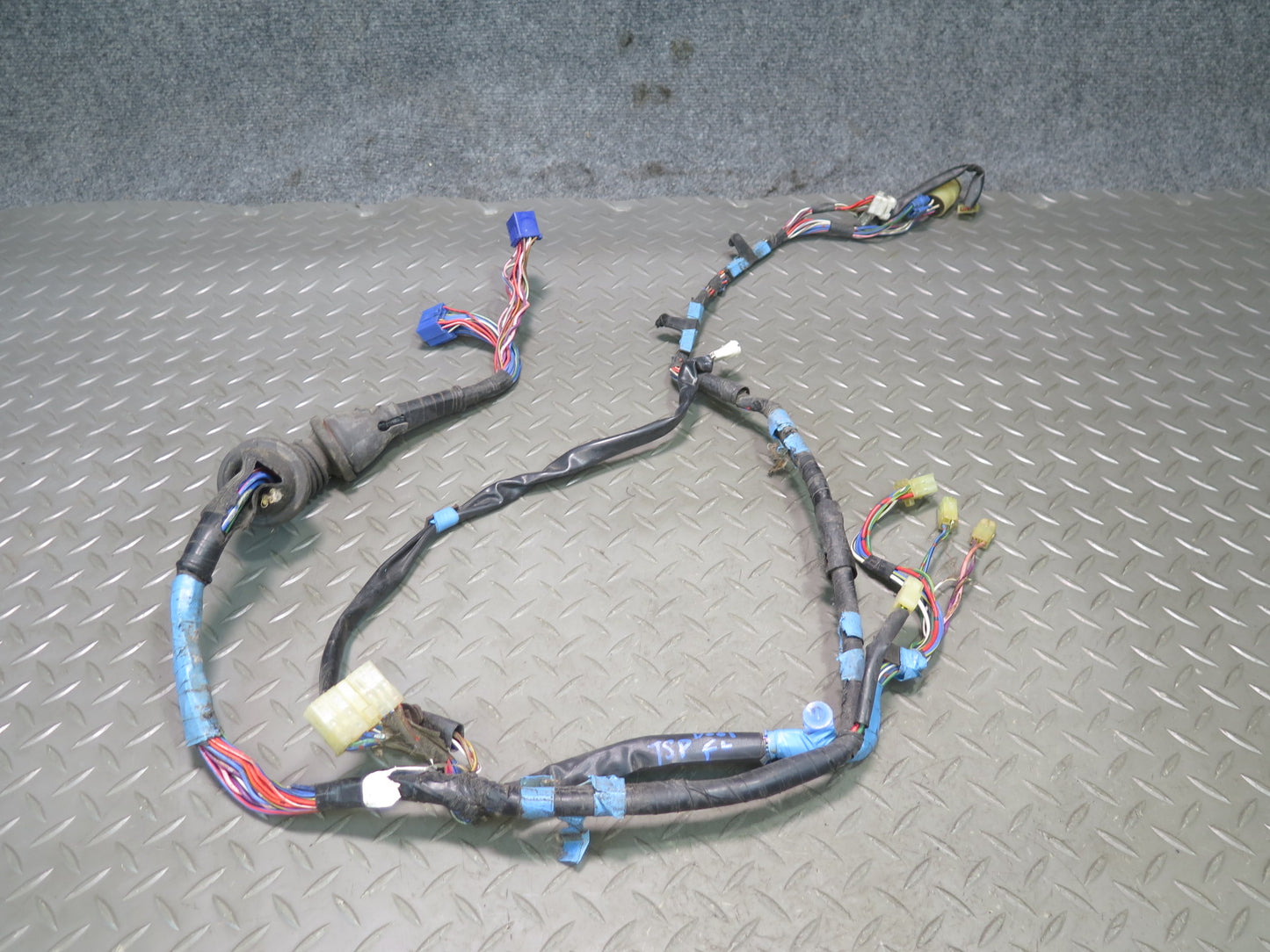 88-89 Toyota Supra MA70L Set of 2 Left & Right Door Wire Wiring Harness OEM