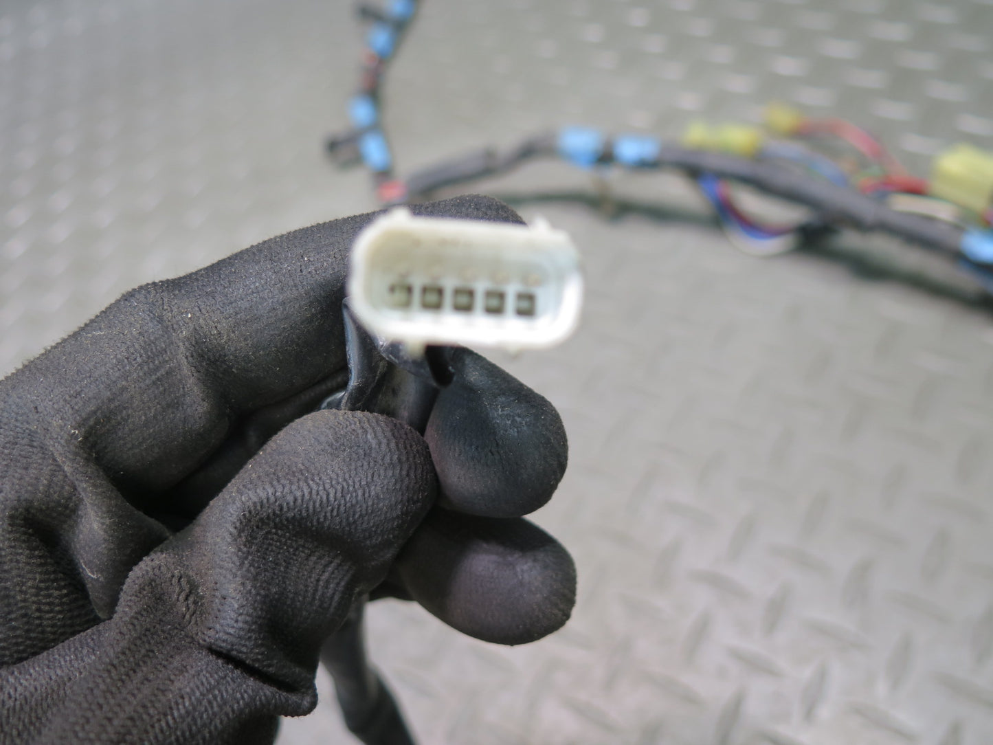 88-89 Toyota Supra MA70L Set of 2 Left & Right Door Wire Wiring Harness OEM