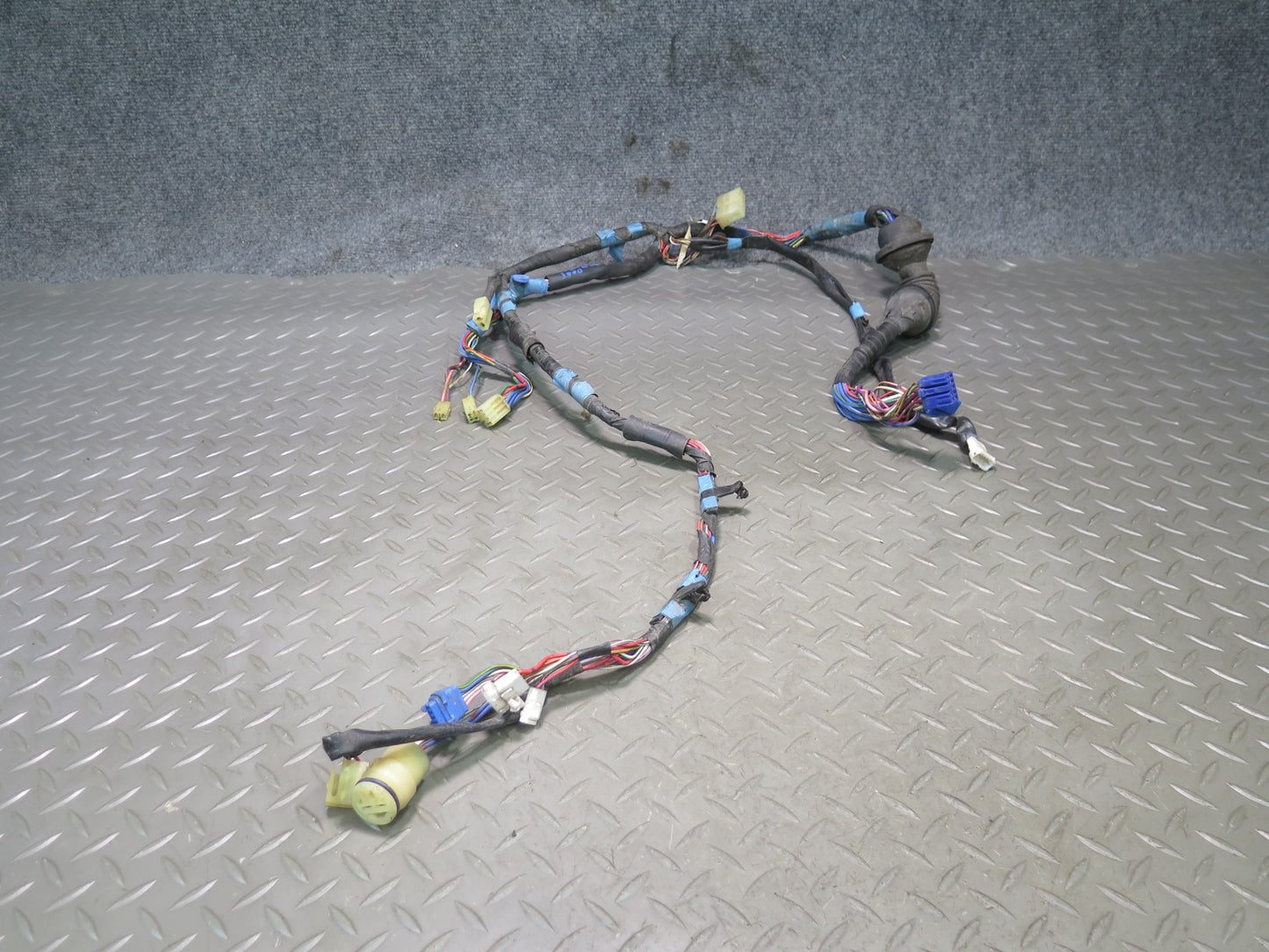88-89 Toyota Supra MA70L Set of 2 Left & Right Door Wire Wiring Harness OEM