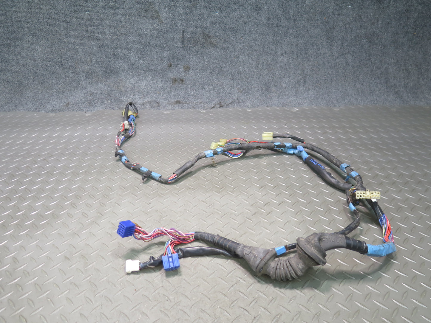 88-89 Toyota Supra MA70L Set of 2 Left & Right Door Wire Wiring Harness OEM