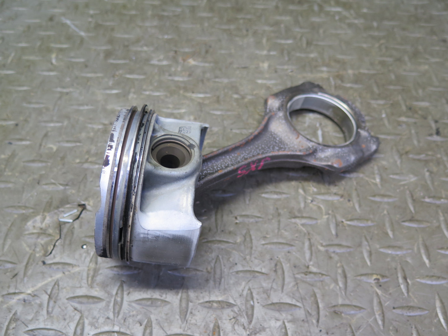 2010-2014 BMW E71 X6M 4.4L S63 Engine Piston Connecting Rod Set of 8 86k Miles