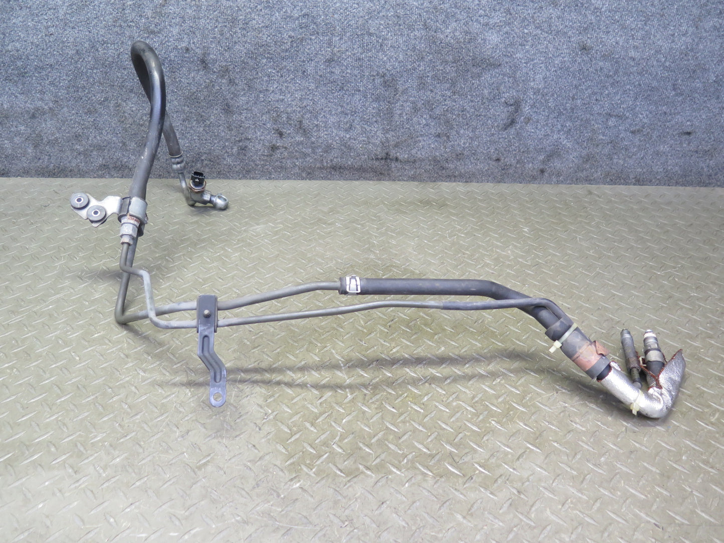 10-19 Nissan Z34 370Z Coupe Power Steering Hose Pipe Line Set OEM