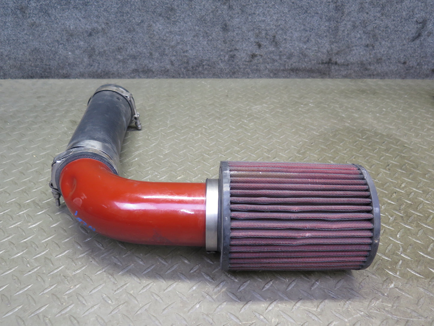 2014 Nissan Z34 370Z VQ37VHR Cold Air Intake Pipe w Filter & MAF Sensor KIT Set
