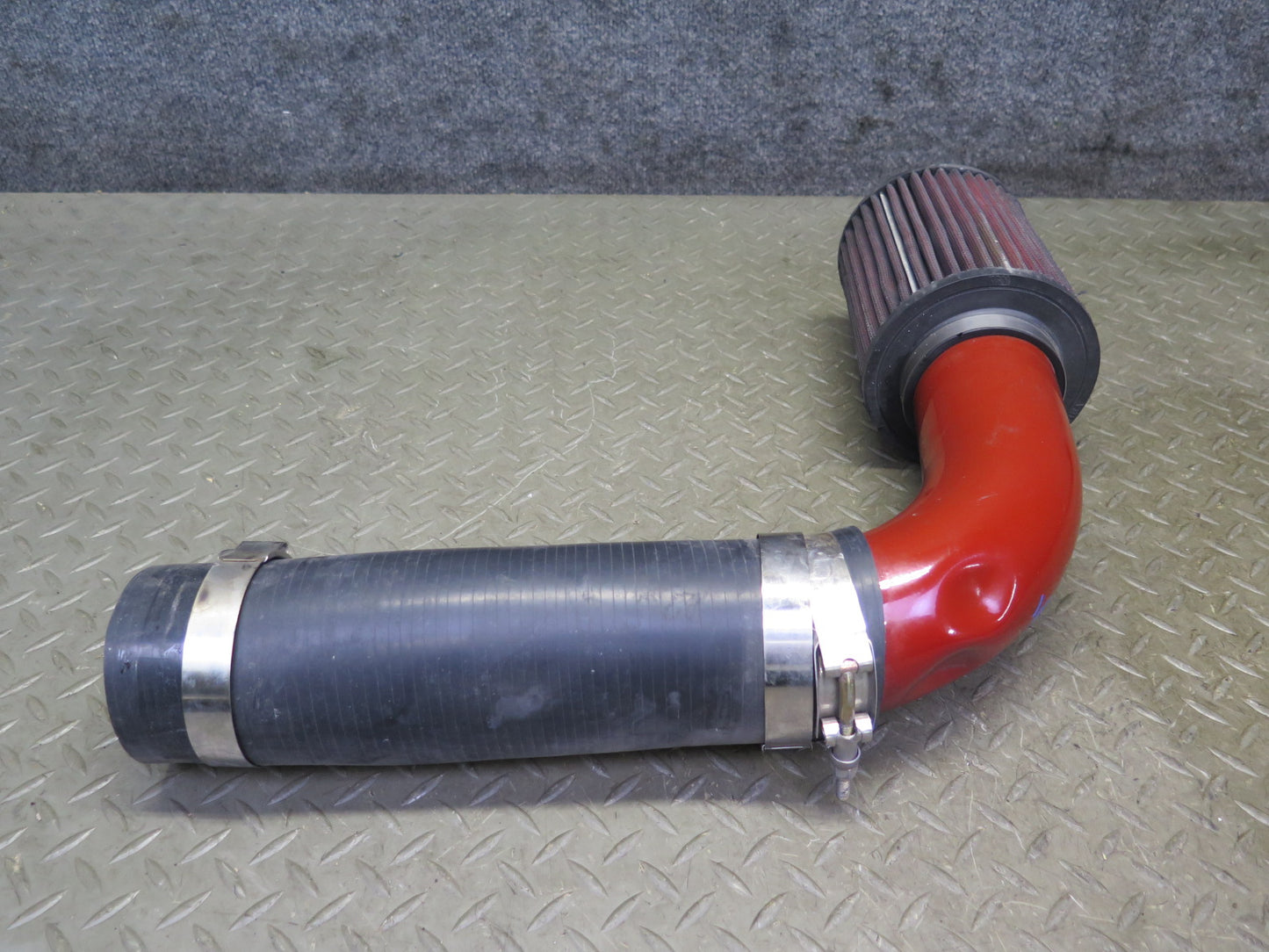 2014 Nissan Z34 370Z VQ37VHR Cold Air Intake Pipe w Filter & MAF Sensor KIT Set