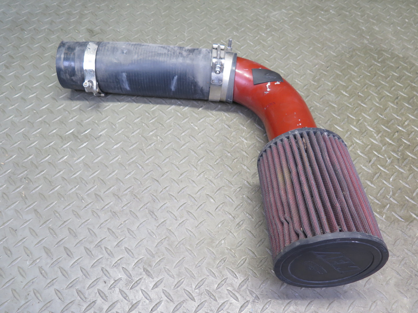 2014 Nissan Z34 370Z VQ37VHR Cold Air Intake Pipe w Filter & MAF Sensor KIT Set