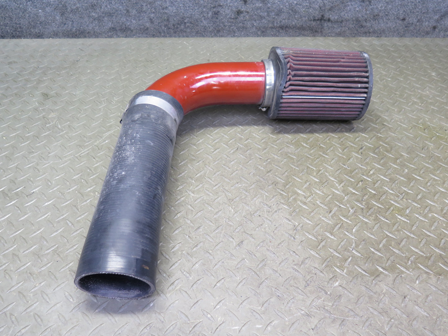 2014 Nissan Z34 370Z VQ37VHR Cold Air Intake Pipe w Filter & MAF Sensor KIT Set