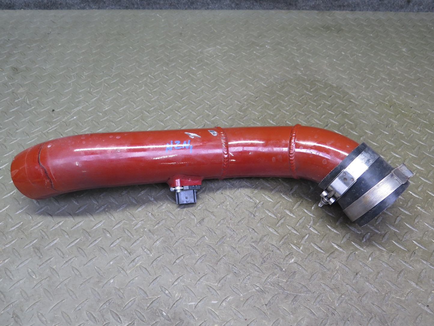 2014 Nissan Z34 370Z VQ37VHR Cold Air Intake Pipe w Filter & MAF Sensor KIT Set