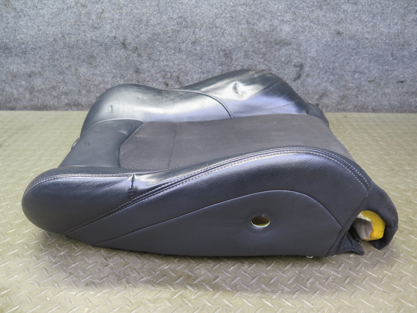 11-20 Nissan Z34 370Z Coupe Front Left Seat Upper Leather Cushion Black OEM