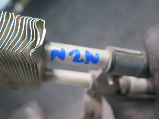 11-19 Nissan Z34 370Z Coupe Power Steering Hose Pipe Line w Oil Cooler OEM