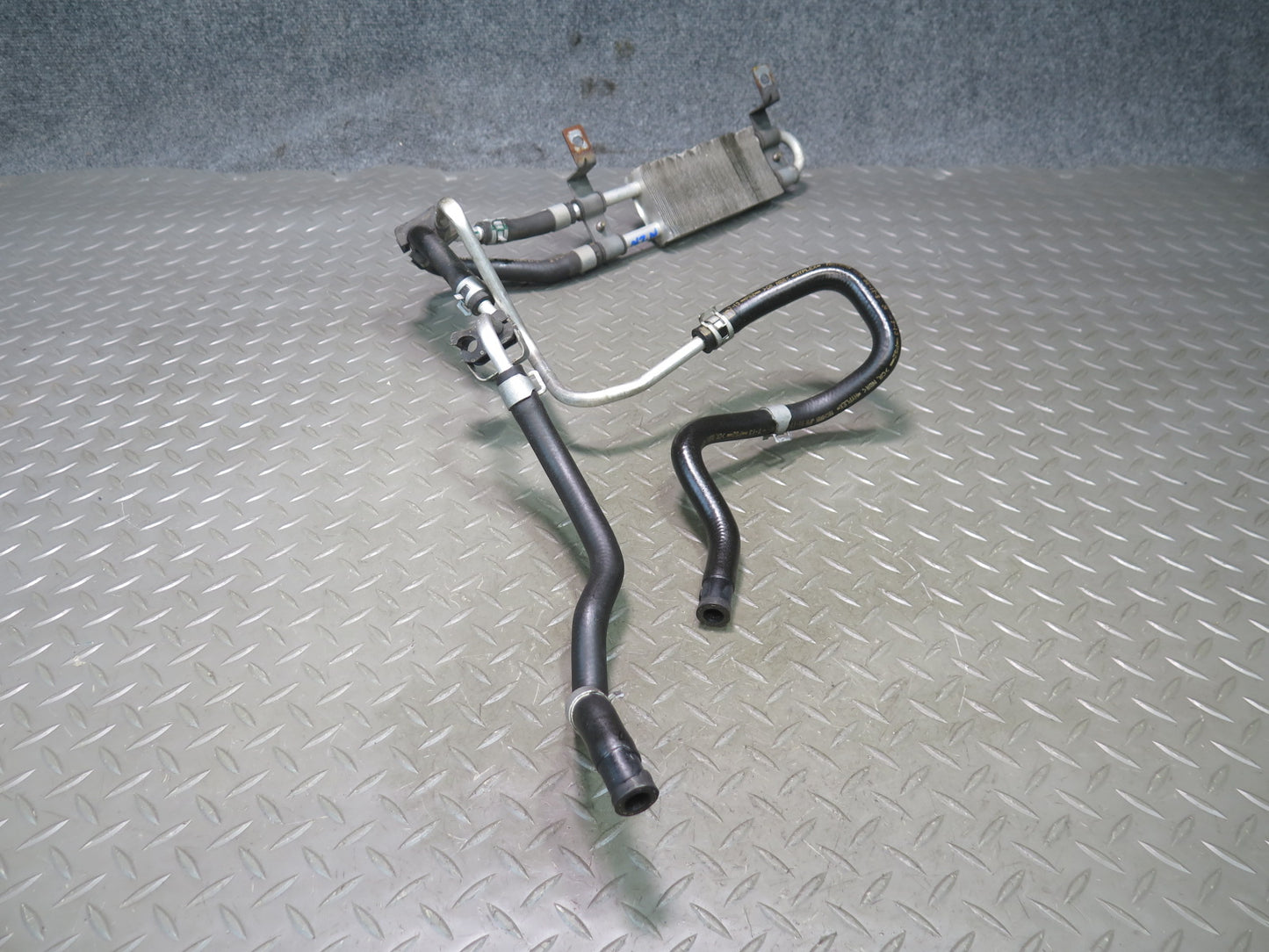 11-19 Nissan Z34 370Z Coupe Power Steering Hose Pipe Line w Oil Cooler OEM