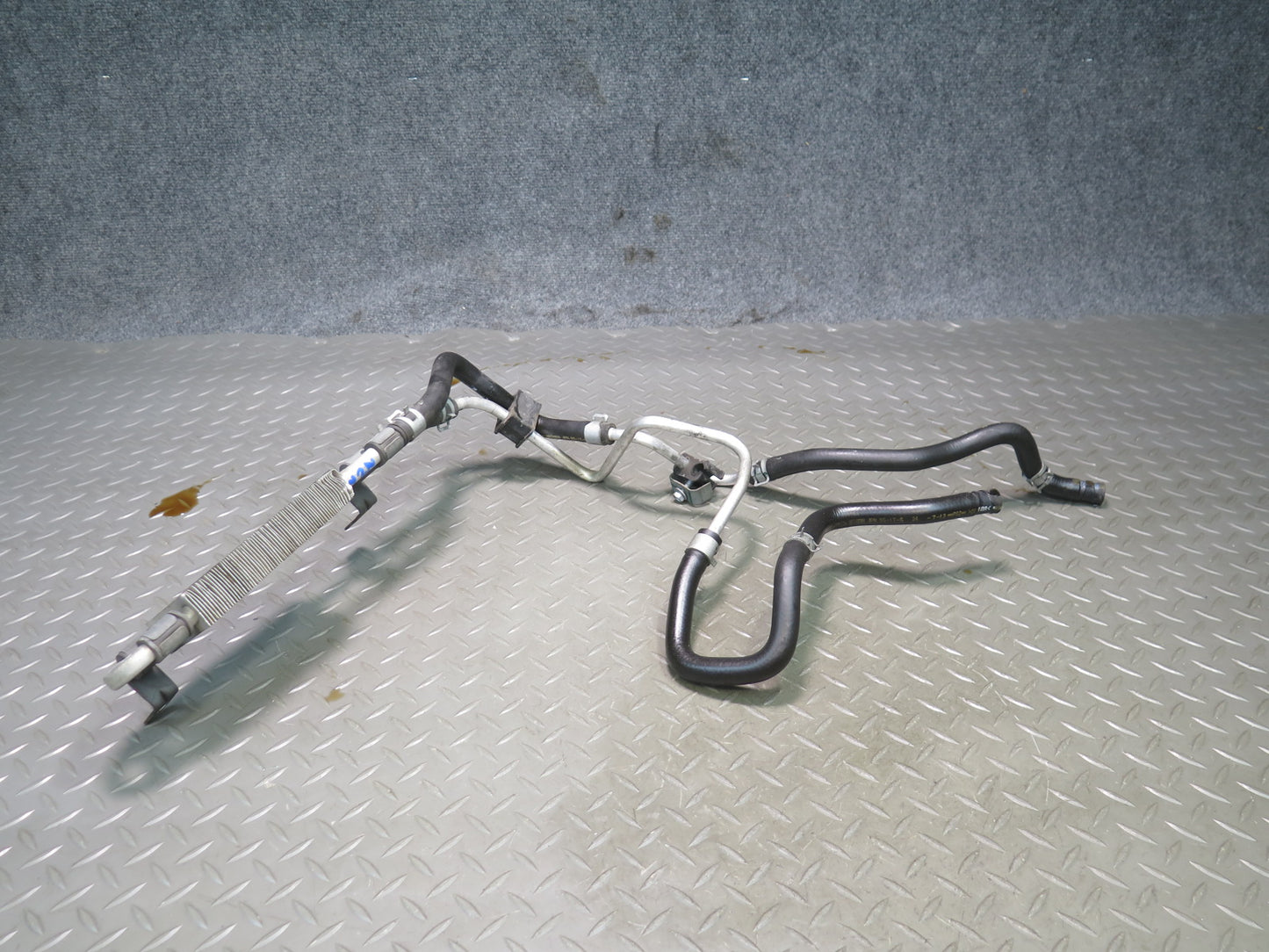 11-19 Nissan Z34 370Z Coupe Power Steering Hose Pipe Line w Oil Cooler OEM
