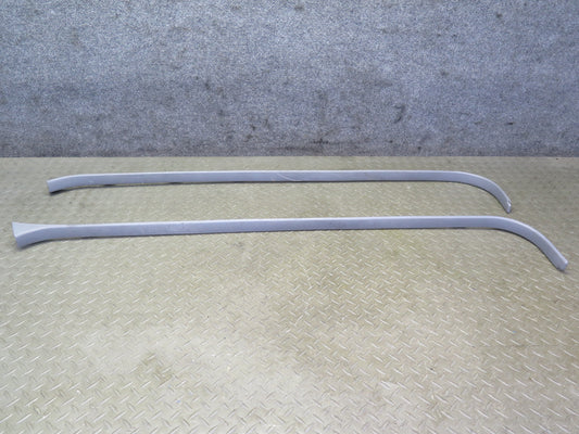 92-00 Lexus UZZ30L SC300 SC400 Front Left & Right Door Sill Plate Trim Gray OEM