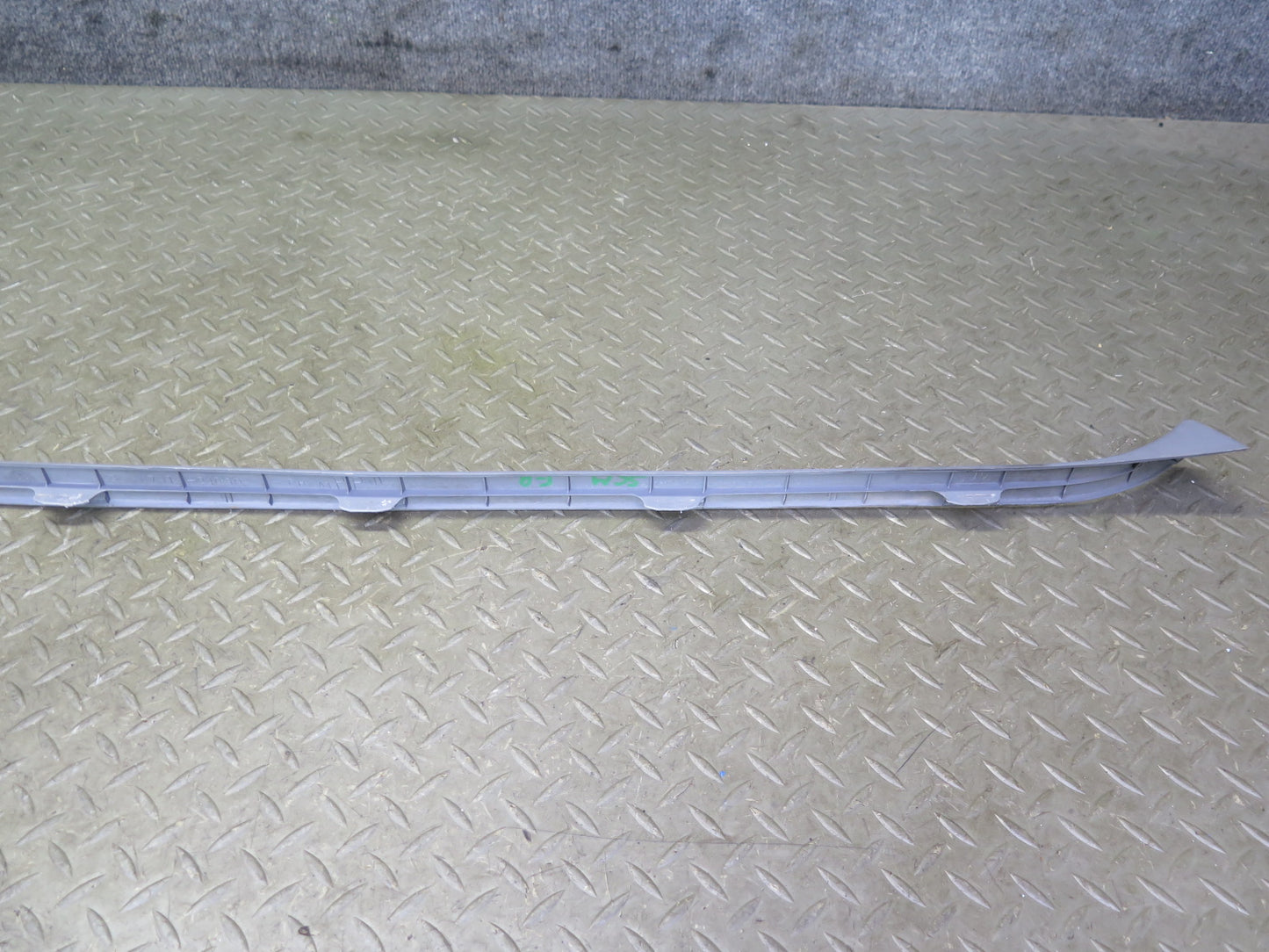 92-00 Lexus UZZ30L SC300 SC400 Front Left & Right Door Sill Plate Trim Gray OEM
