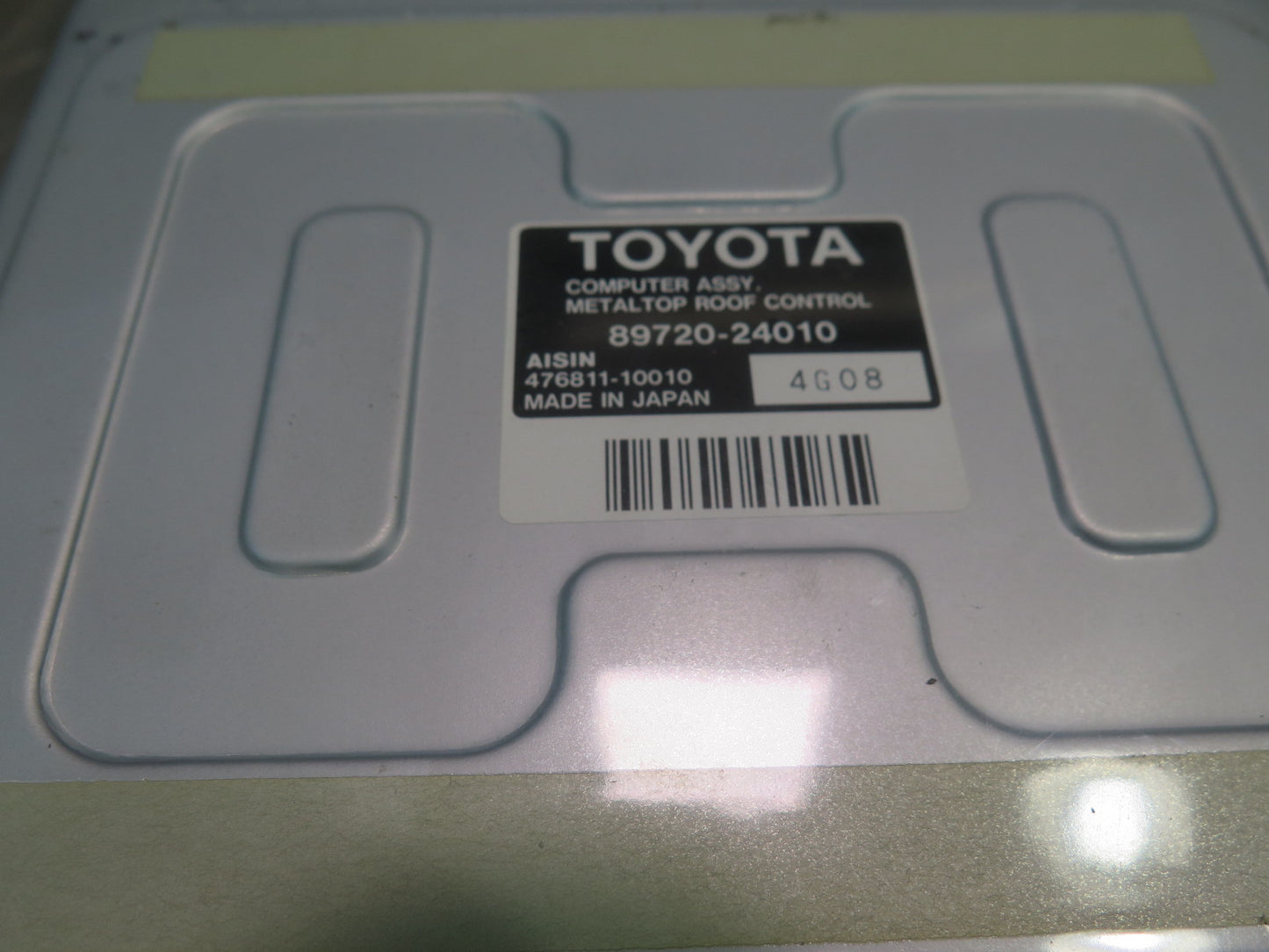 02-08 Lexus Z40 SC430 Convertible TOP Roof Control Module 89720-24010 OEM