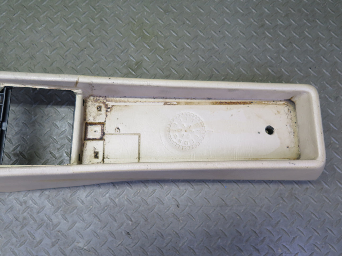 90-95 Mercedes W124 300D Center Console Trim Panel Cover Beige OEM