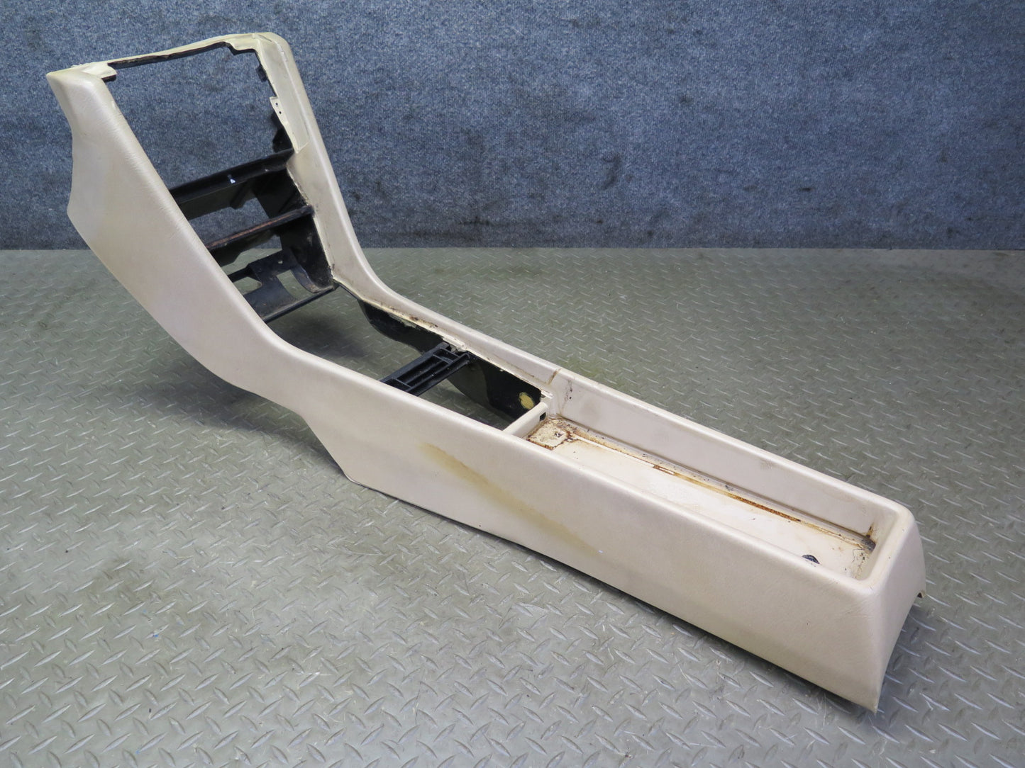90-95 Mercedes W124 300D Center Console Trim Panel Cover Beige OEM