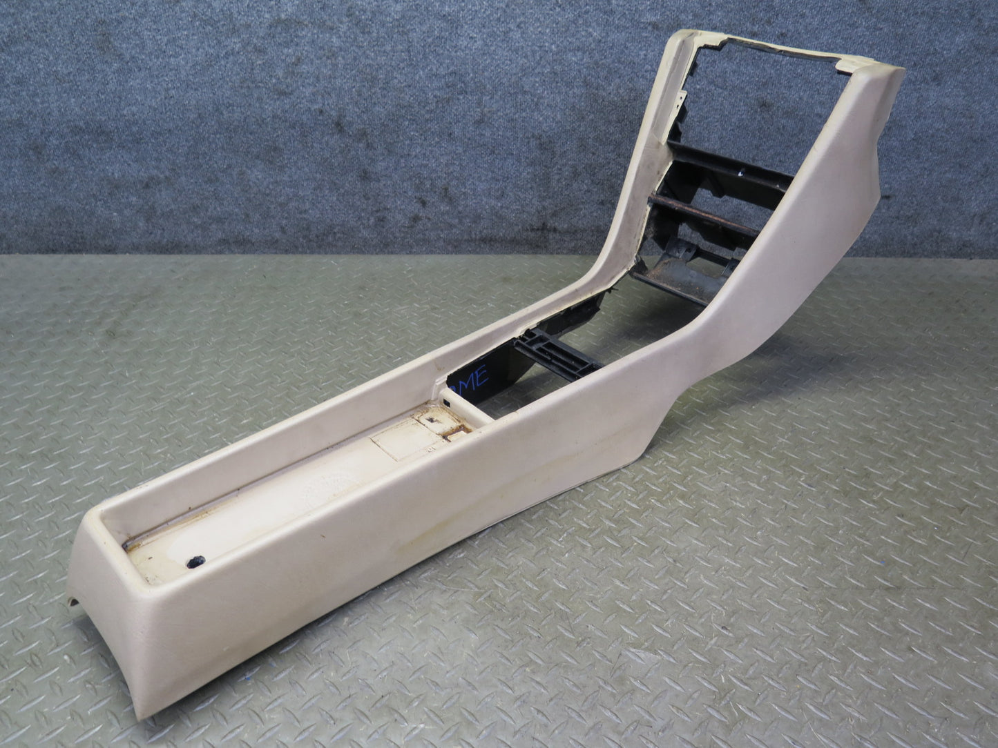 90-95 Mercedes W124 300D Center Console Trim Panel Cover Beige OEM