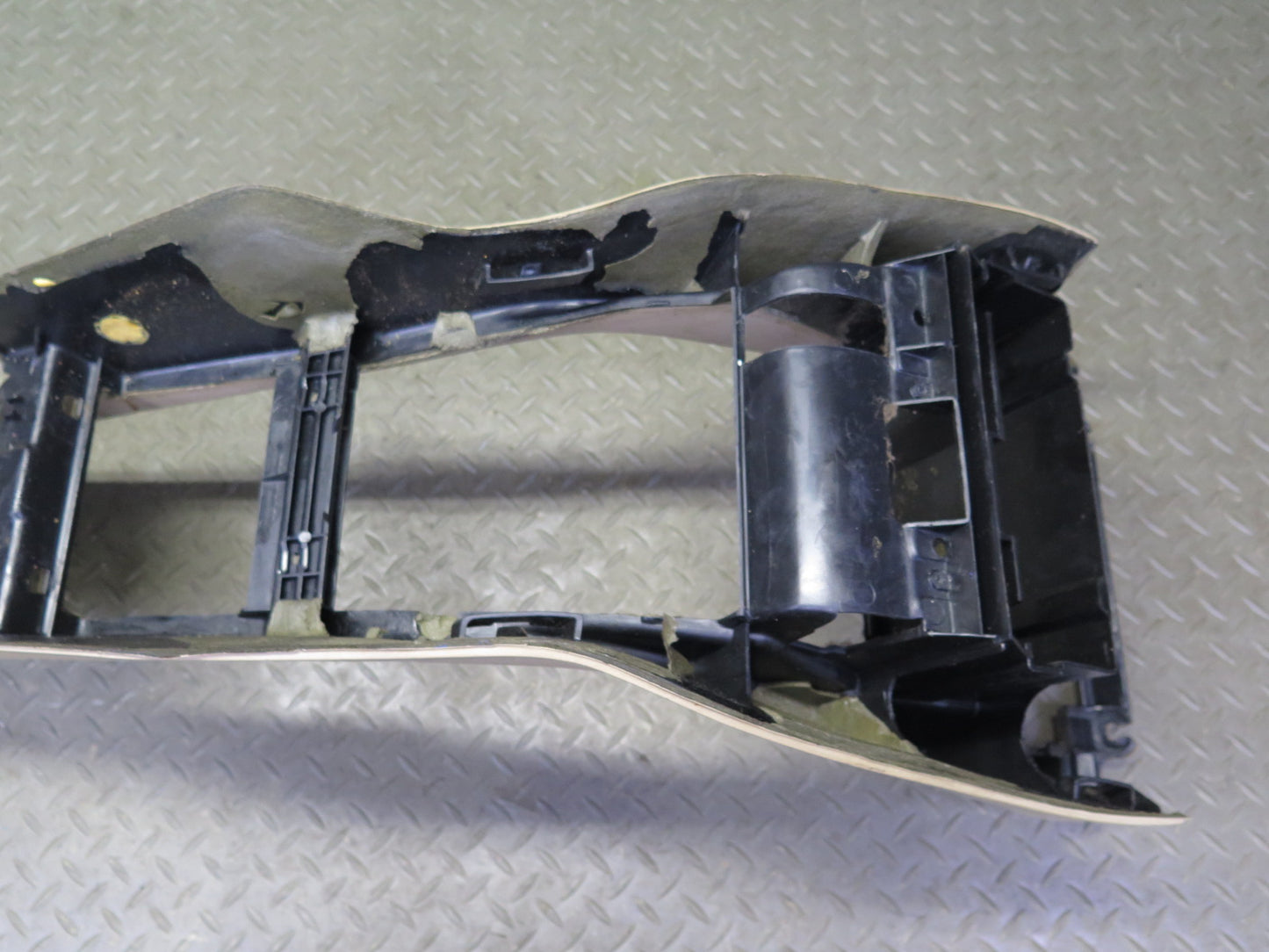 90-95 Mercedes W124 300D Center Console Trim Panel Cover Beige OEM