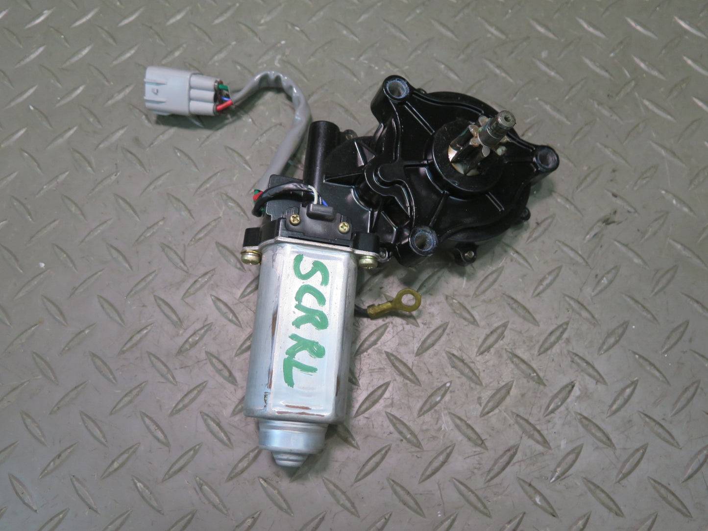 02-10 Lexus Z40 SC430 Set of 2 Rear Left Trunk Hinge Drive Gear Motor OEM