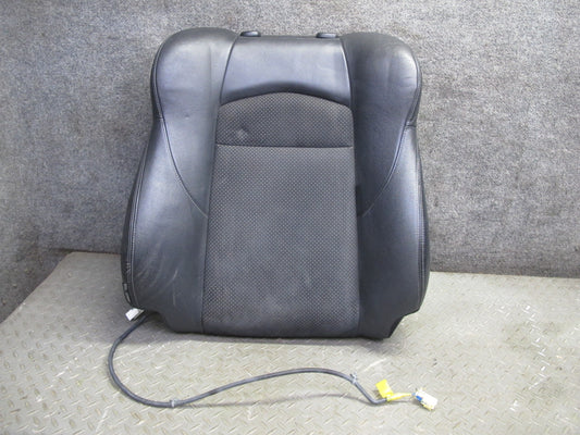 11-20 Nissan Z34 370Z Coupe Front Right Seat Upper Leather Cushion Black OEM