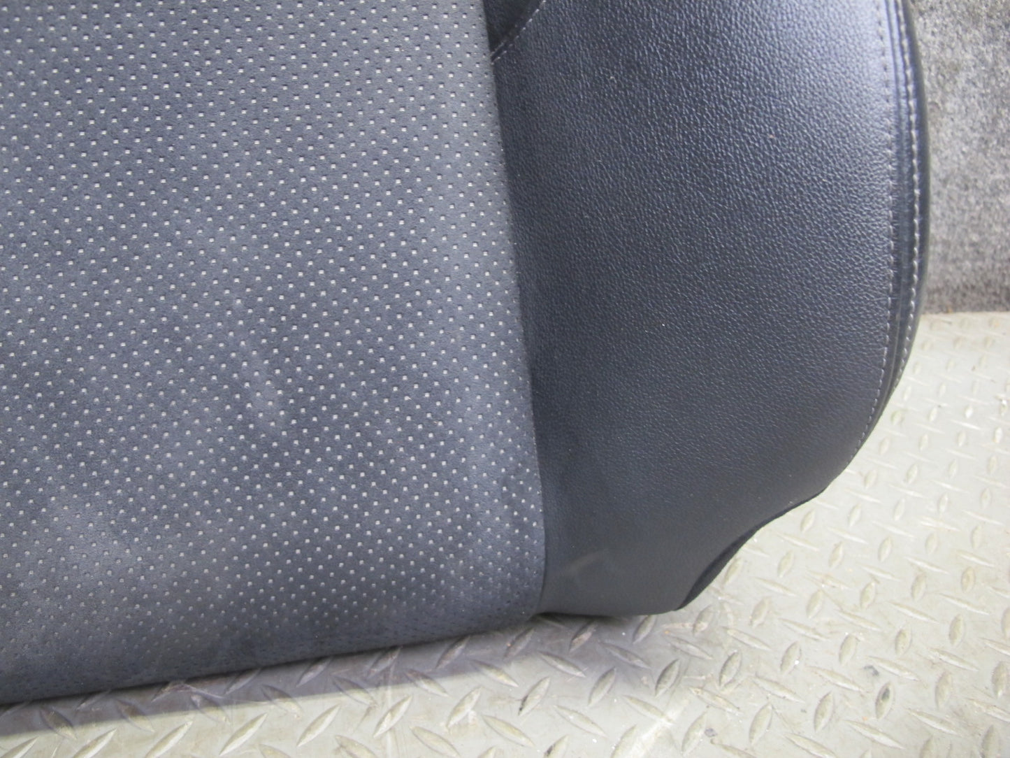 11-20 Nissan Z34 370Z Coupe Front Right Seat Upper Leather Cushion Black OEM