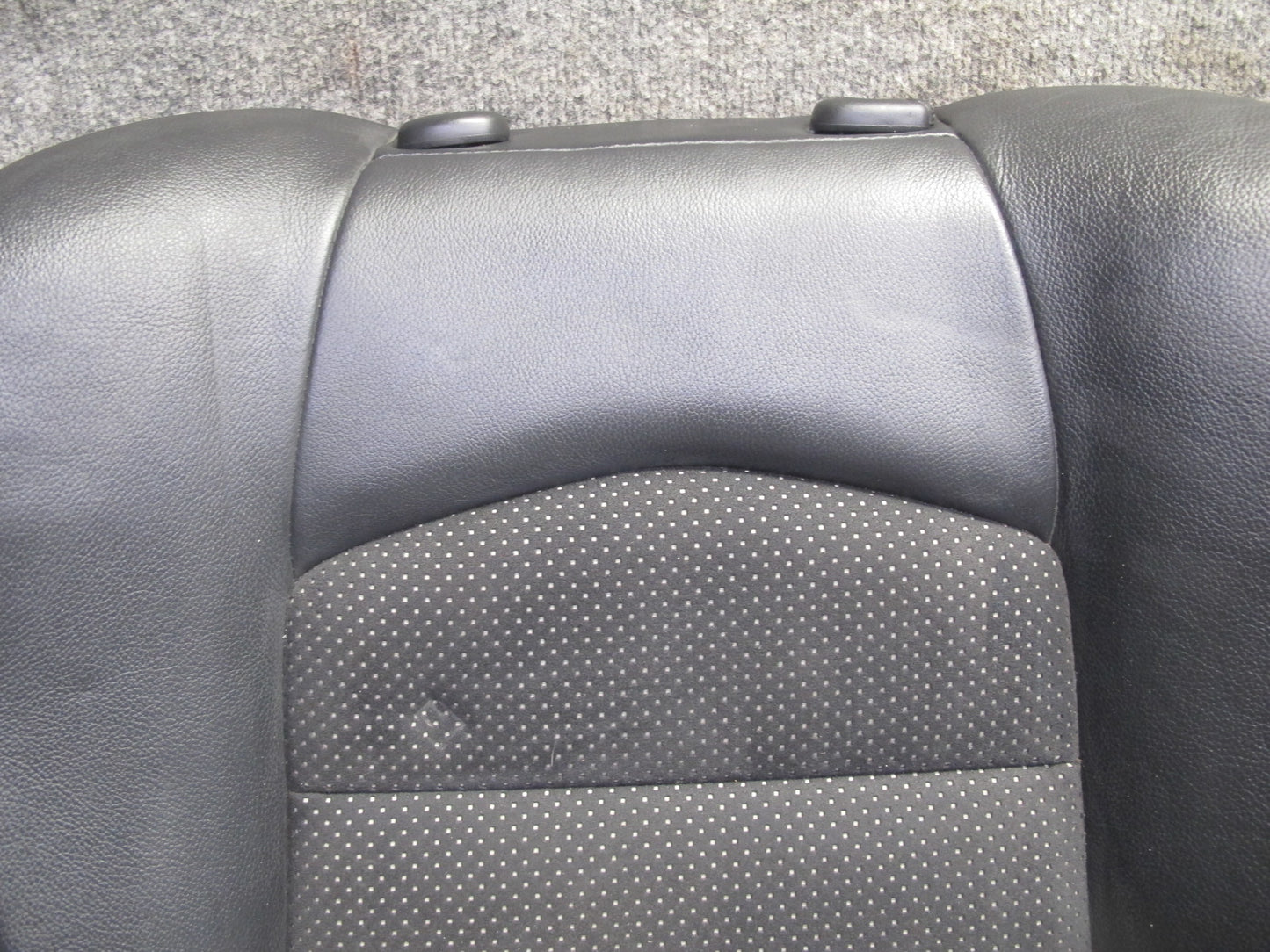 11-20 Nissan Z34 370Z Coupe Front Right Seat Upper Leather Cushion Black OEM
