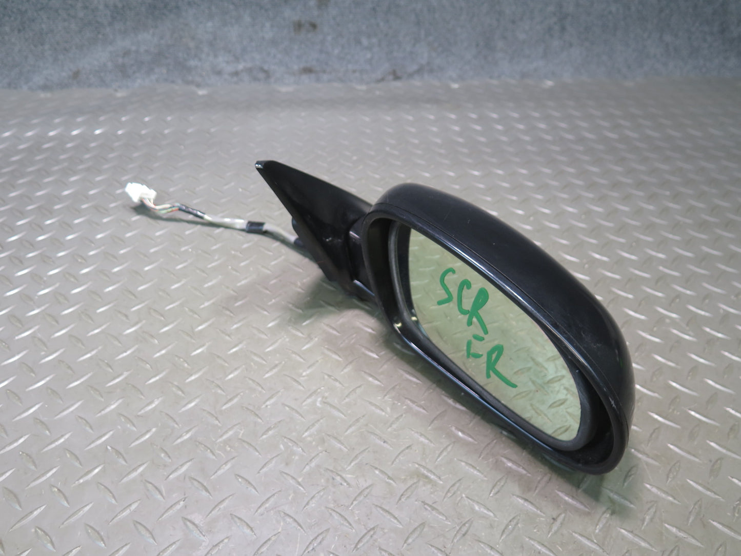 02-05 Lexus SC430 Right Door Side View Exterior Heated Memory Mirror Black OEM