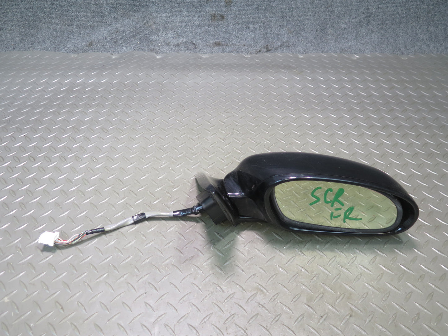 02-05 Lexus SC430 Right Door Side View Exterior Heated Memory Mirror Black OEM