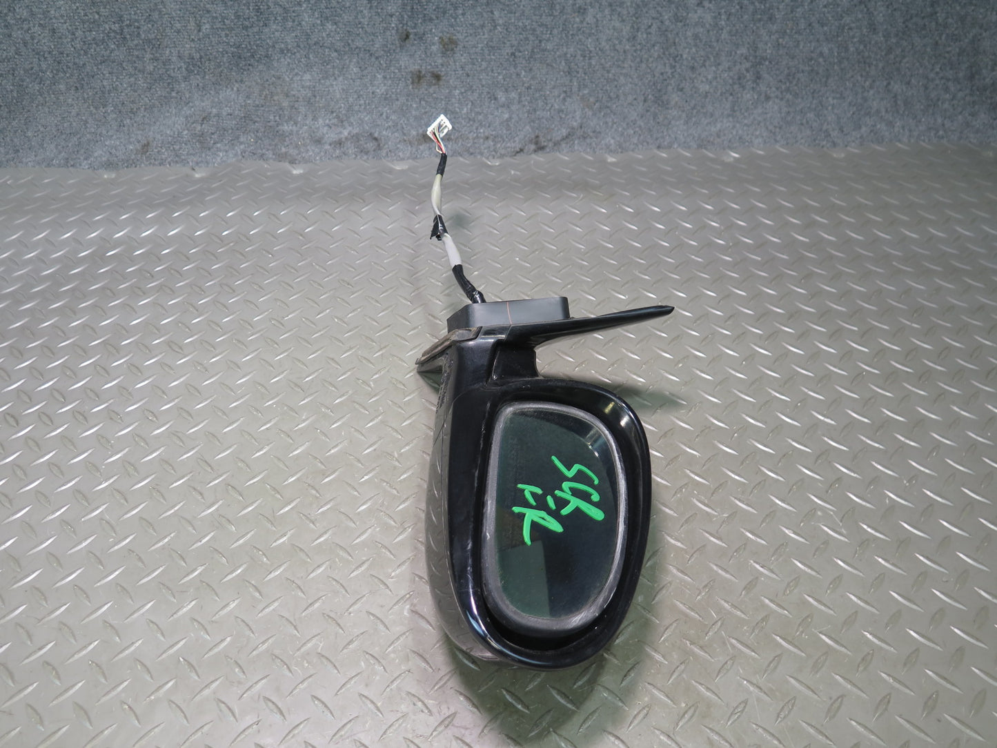 02-05 Lexus SC430 Right Door Side View Exterior Heated Memory Mirror Black OEM