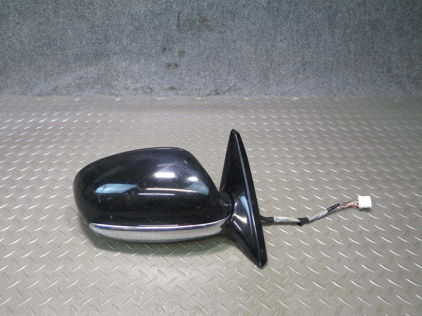 02-05 Lexus SC430 Right Door Side View Exterior Heated Memory Mirror Black OEM