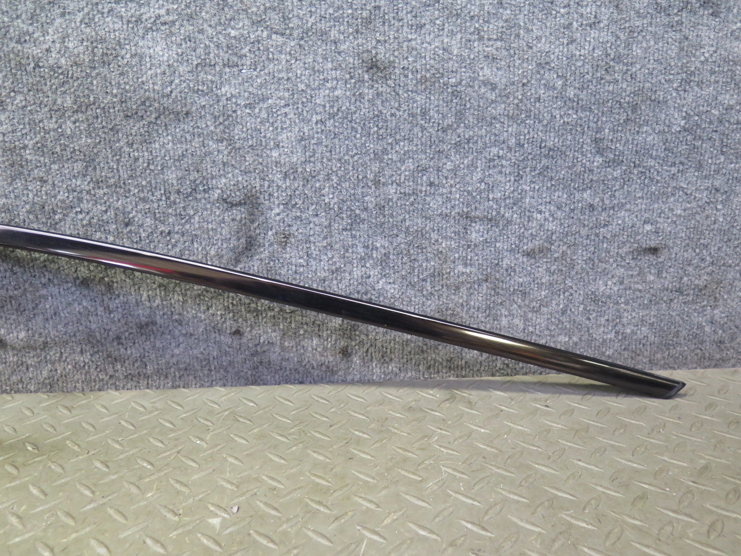 11-17 BMW F25 X3 Front Right Door Window Exterior Trim Molding Panel Set OEM
