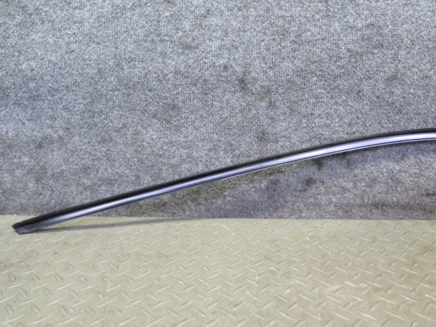 11-17 BMW F25 X3 Front Right Door Window Exterior Trim Molding Panel Set OEM