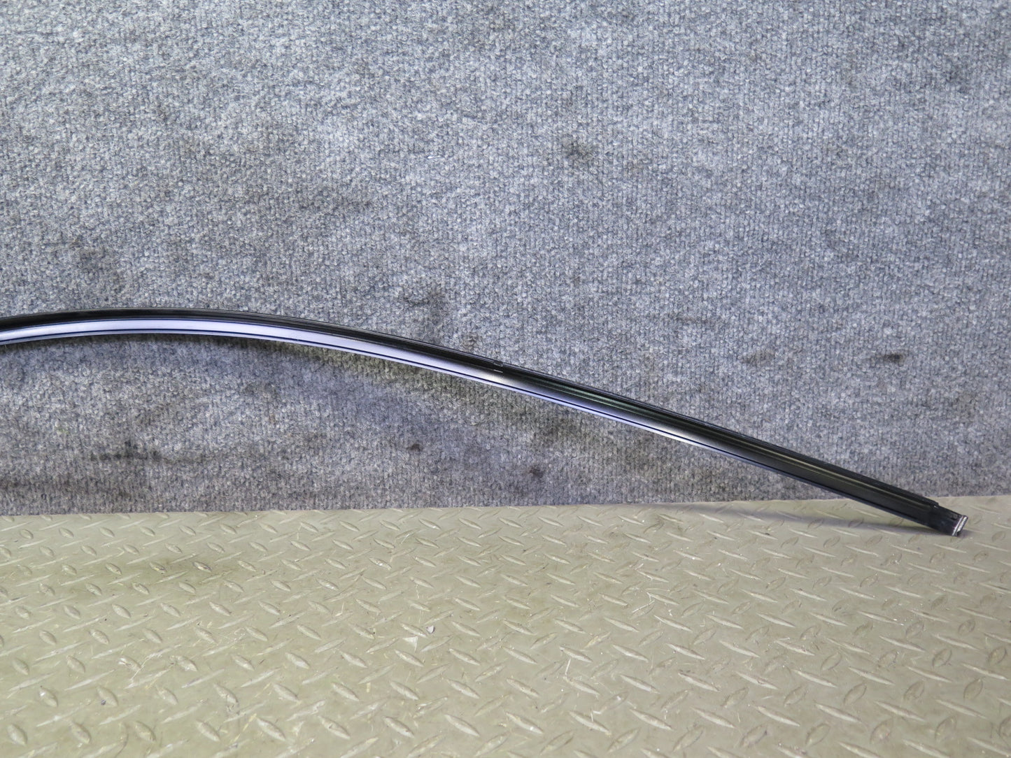 11-17 BMW F25 X3 Front Right Door Window Exterior Trim Molding Panel Set OEM