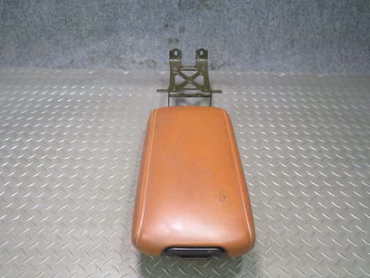 02-05 Lexus Z40 SC430 Front Leather Center Console Arm Rest Lid Saddle OEM