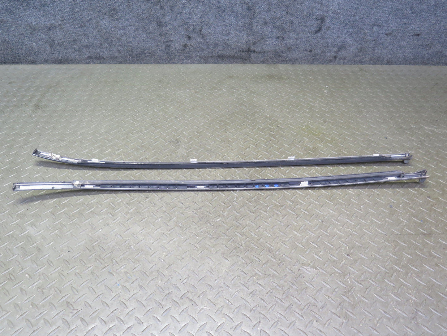 90-96 Nissan Z32 300ZX 2+2 Front Windshield Right & Left Molding Trim Set OEM